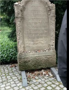 The old Jewish Cemetery on Groβe Hamburger Straβe. It was desecrated by the Nazis. Photo by Amber Kalb.
